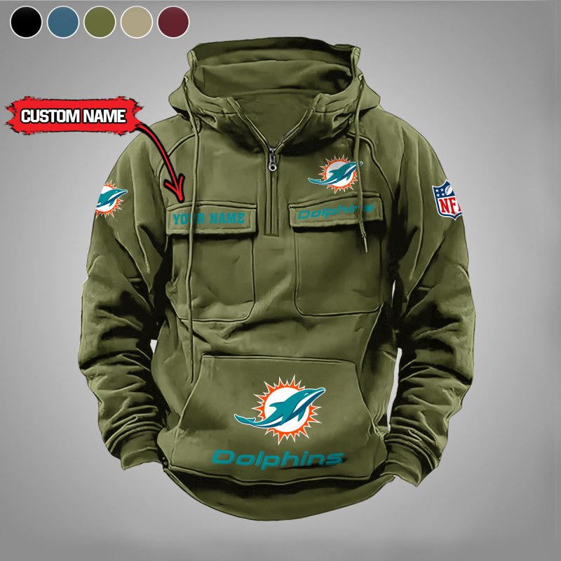 Miami Dolphins Hoodie Green