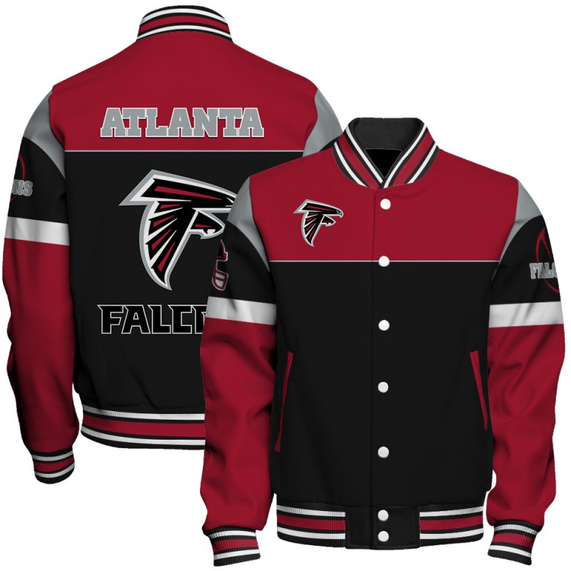 Atlanta Falcons Varsity Jacket 1