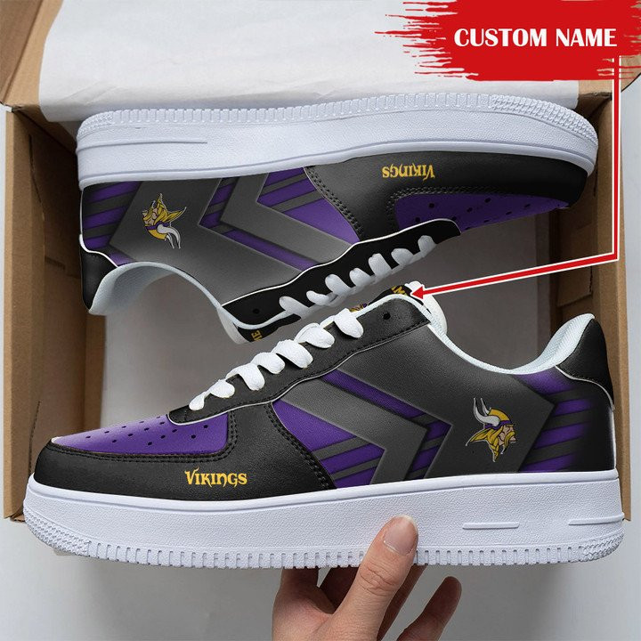 Minnesota Vikings Personalized AF1 Shoes