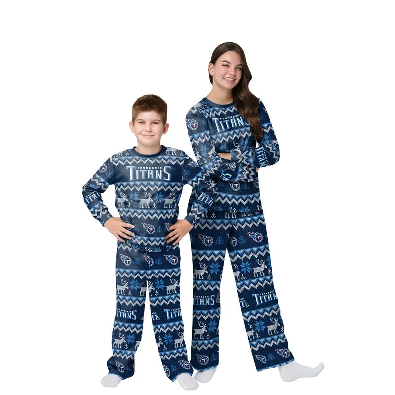 Tennessee Titans Holiday Pajamas Set