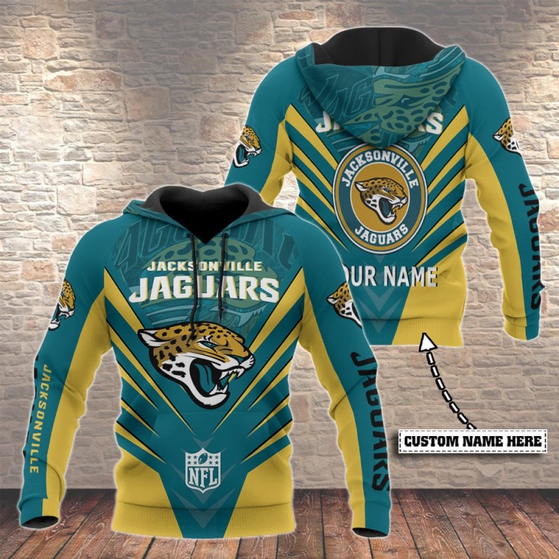Jacksonville Jaguars Personalized Hoodie