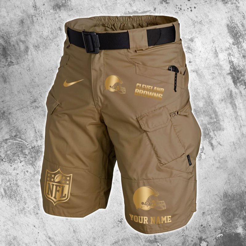 Cleveland Browns Men's Shorts Brown
