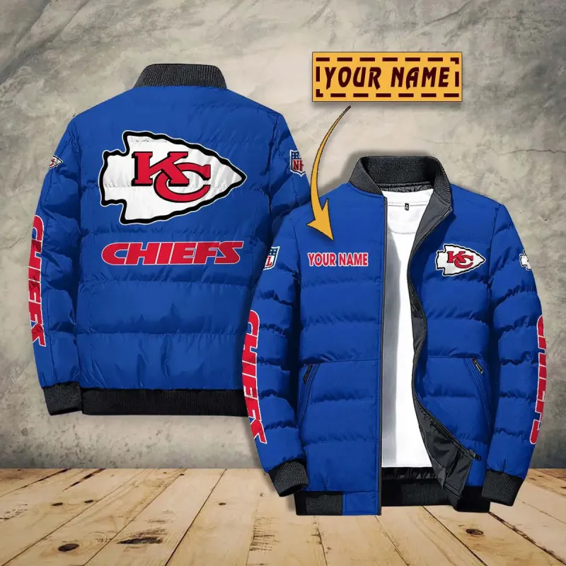 Kansas City Chiefs Puffer Jacket Image 5
