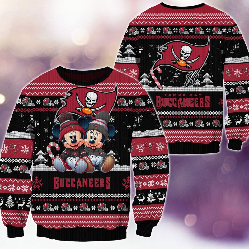 Cozy Tampa Bay Buccaneers Holiday Sweater
