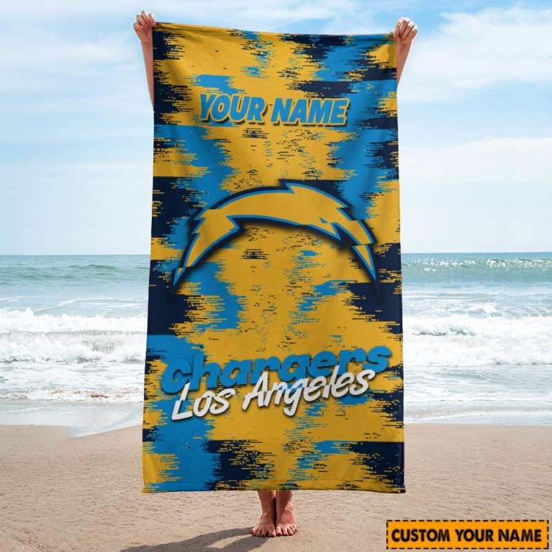 Los Angeles Chargers Beach Towel