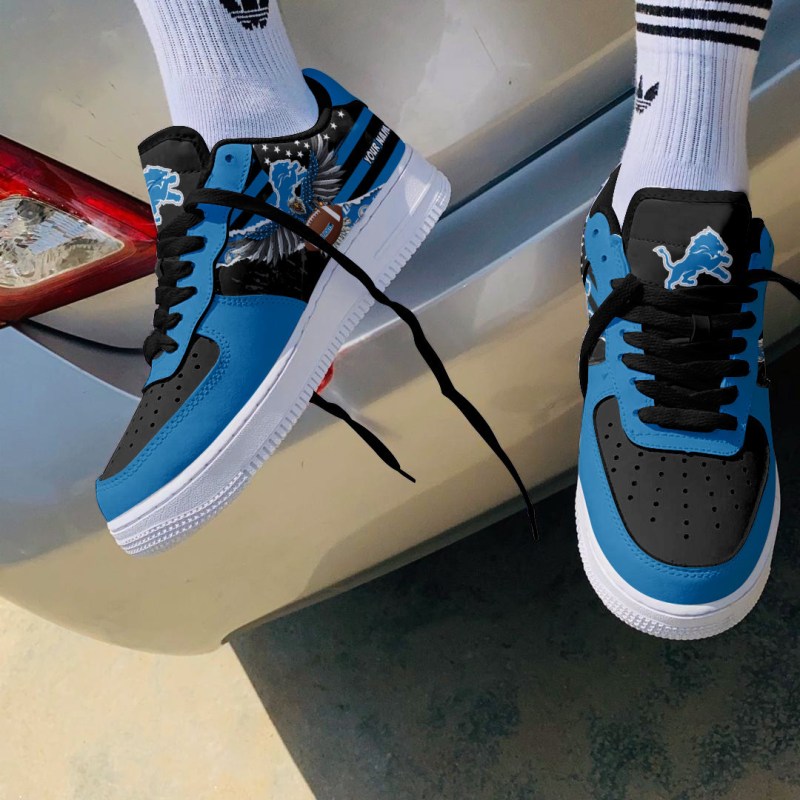 Detroit Lions Personalized AF1 Shoes