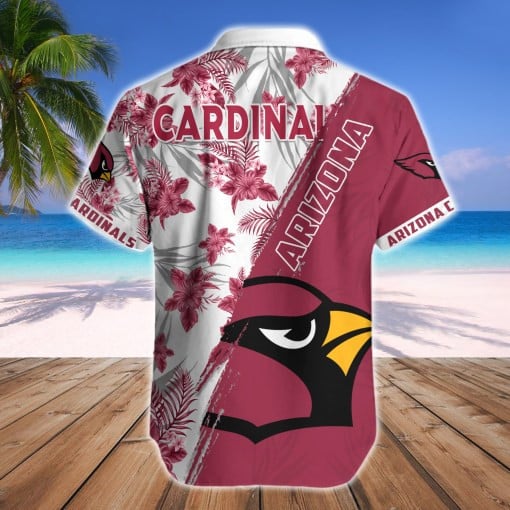 Arizona Cardinals Button Shirt Front View