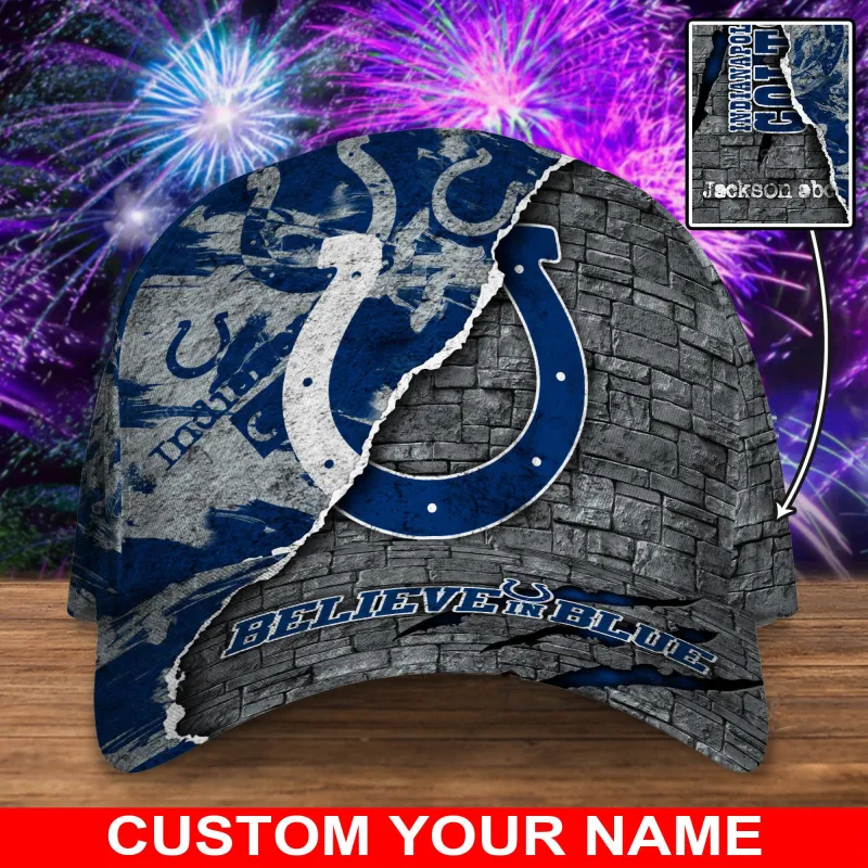 Indianapolis Colts Personalized Classic Cap