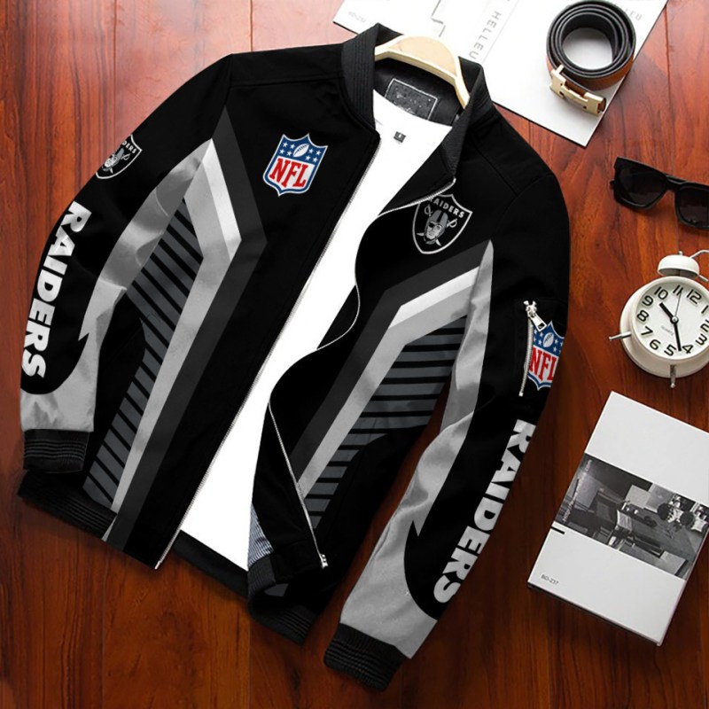 Las Vegas Raiders Bomber Jacket