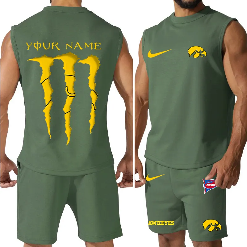 Iowa Hawkeyes Tank Top and Shorts 5
