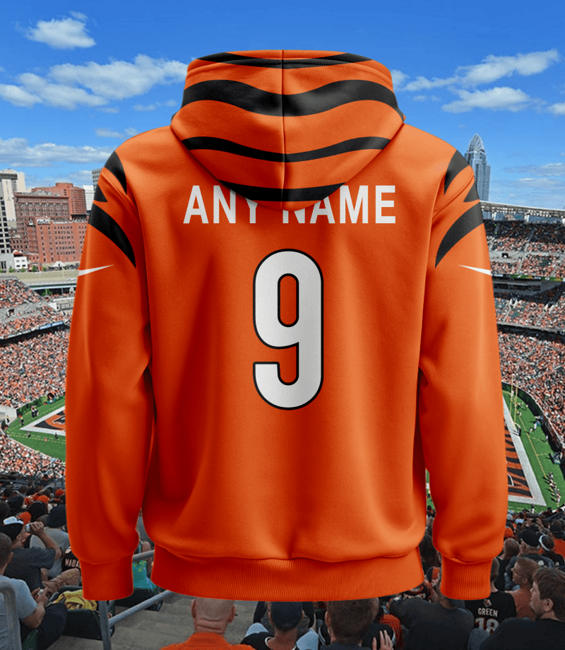 Cincinnati Bengals Personalized Hoodie
