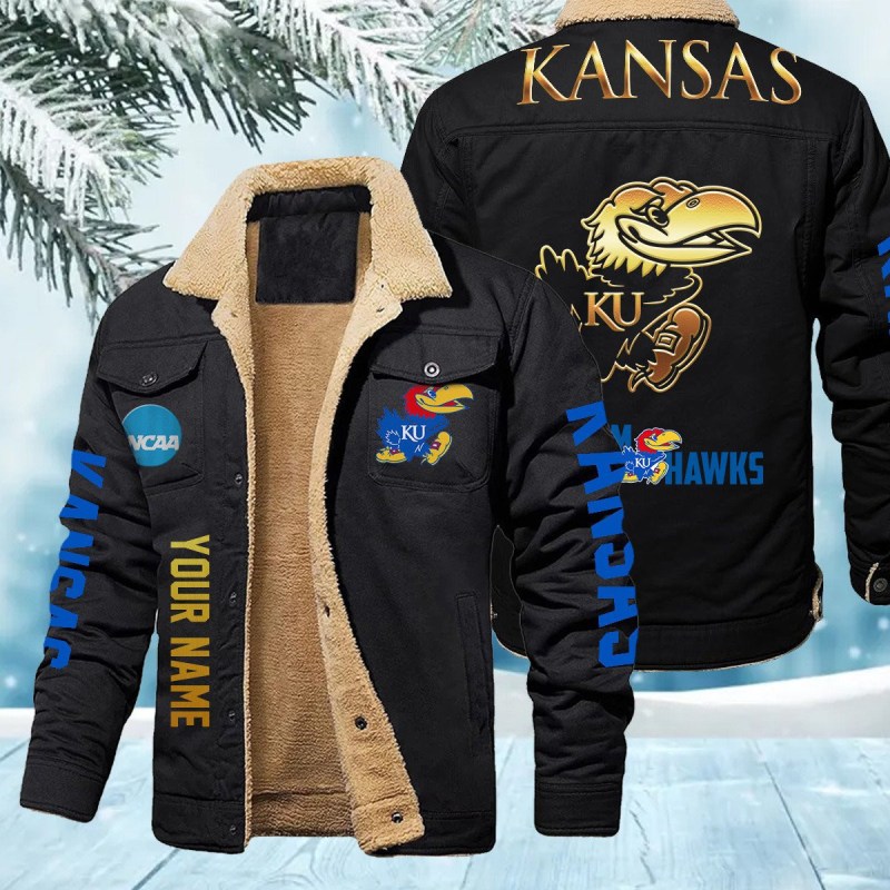 Kansas Jayhawks Bomber Jacket