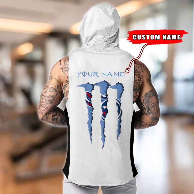 Back view Team Color Tennessee Titans Tank Top