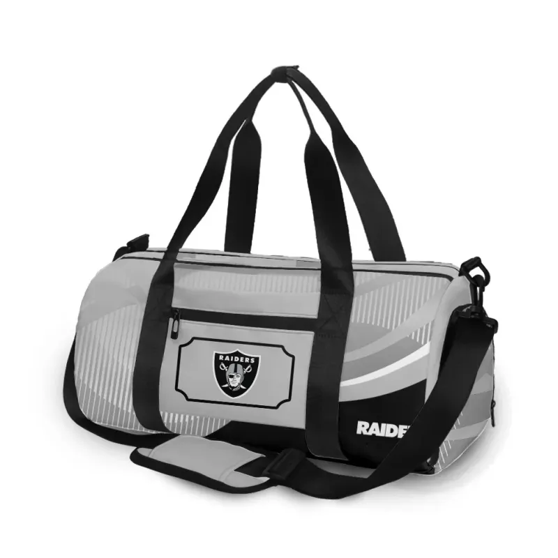 Las Vegas Raiders Gym Club Bag 03 - Side View