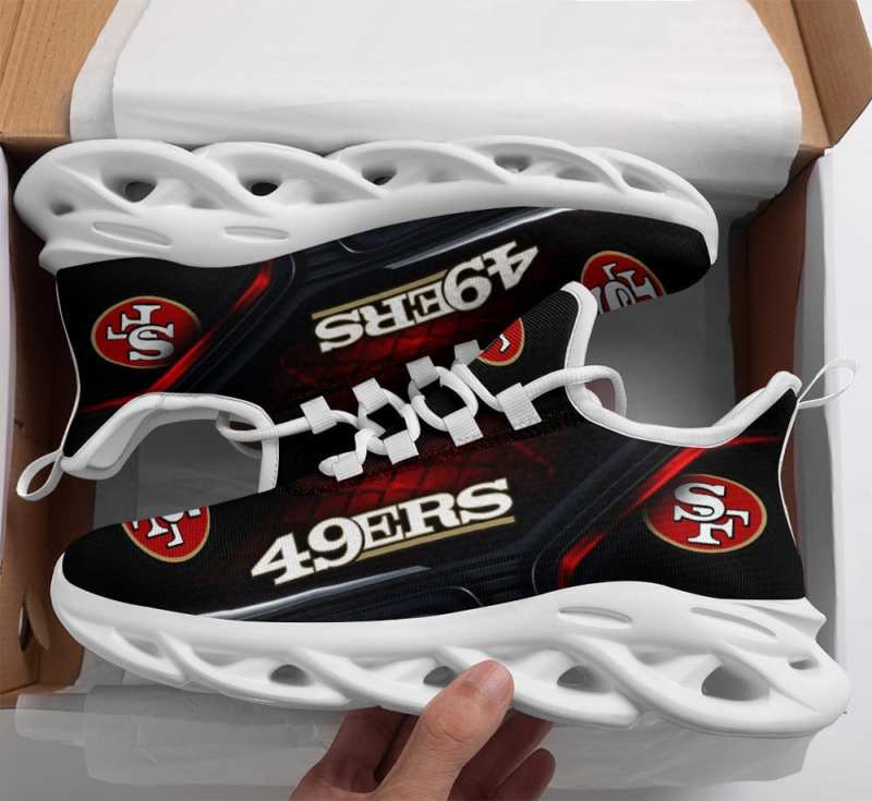 San Francisco 49ers Yezy Running Sneakers