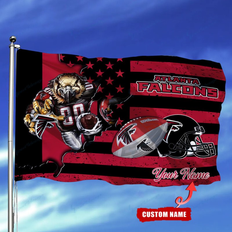 Atlanta Falcons Personalized Flag