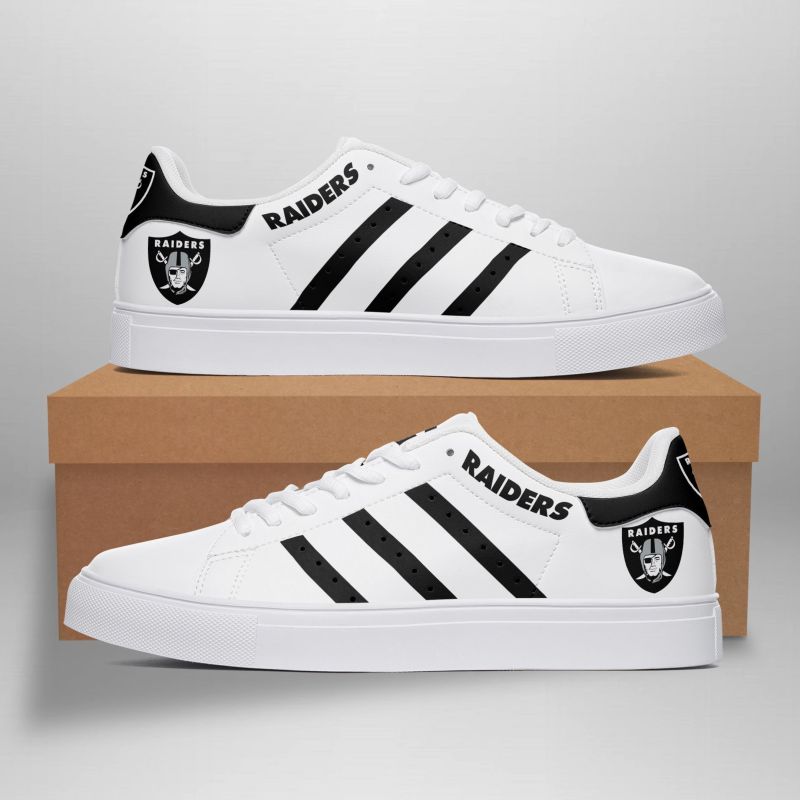Las Vegas Raiders SS Custom Sneakers Side View
