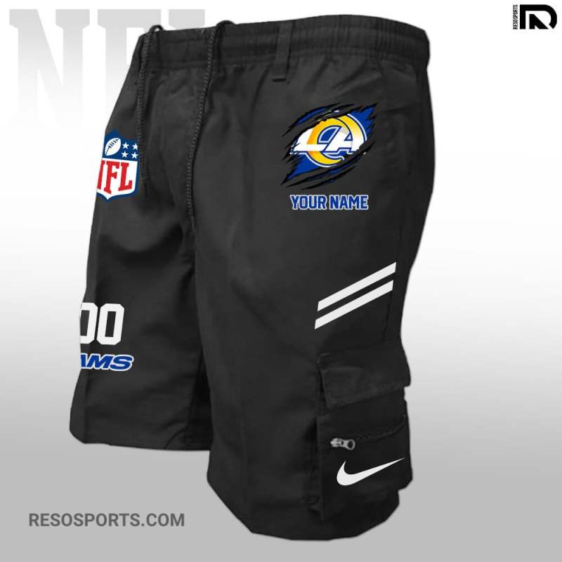 Los Angeles Rams Multi-Pockets Men's Shorts