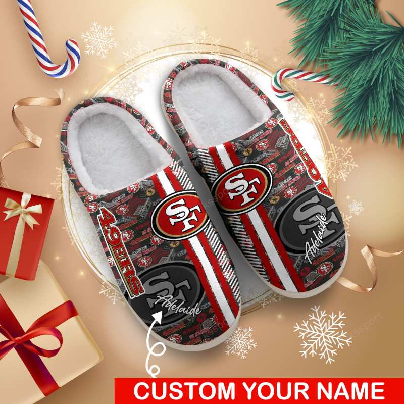 San Francisco 49ers Slipper Size Chart