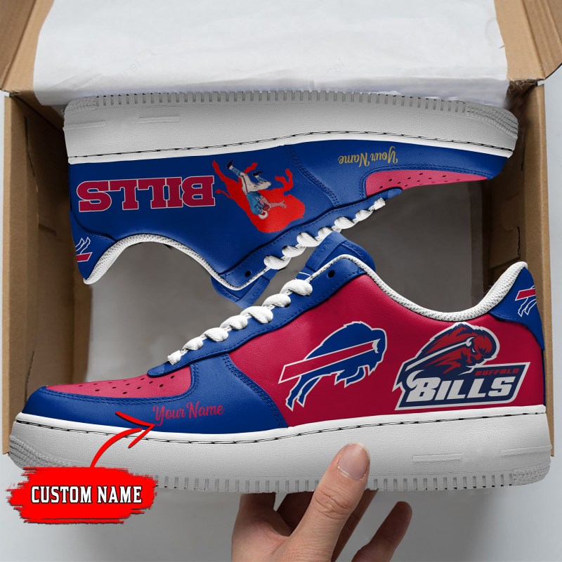 Buffalo Bills Personalized AF1 Shoes