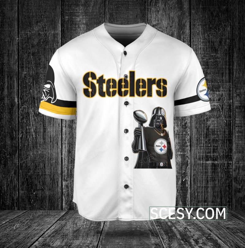 Pittsburgh Steelers Baseball Jersey Image 2