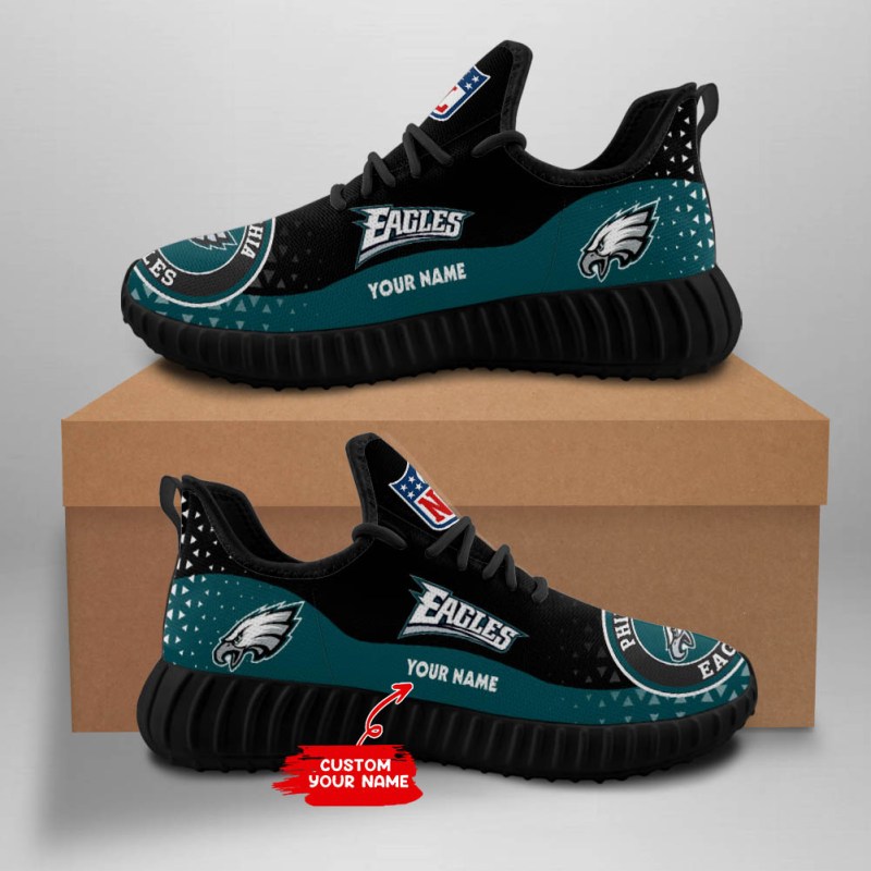 Philadelphia Eagles Personalized Sneakers Display