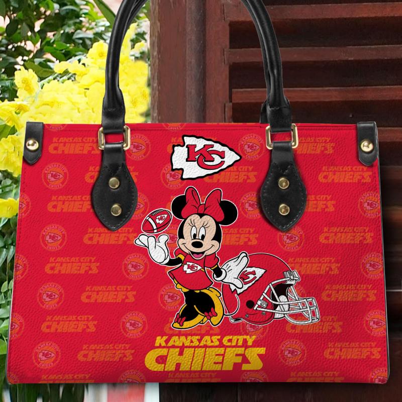 Kansas City Chiefs Hand Bag Display