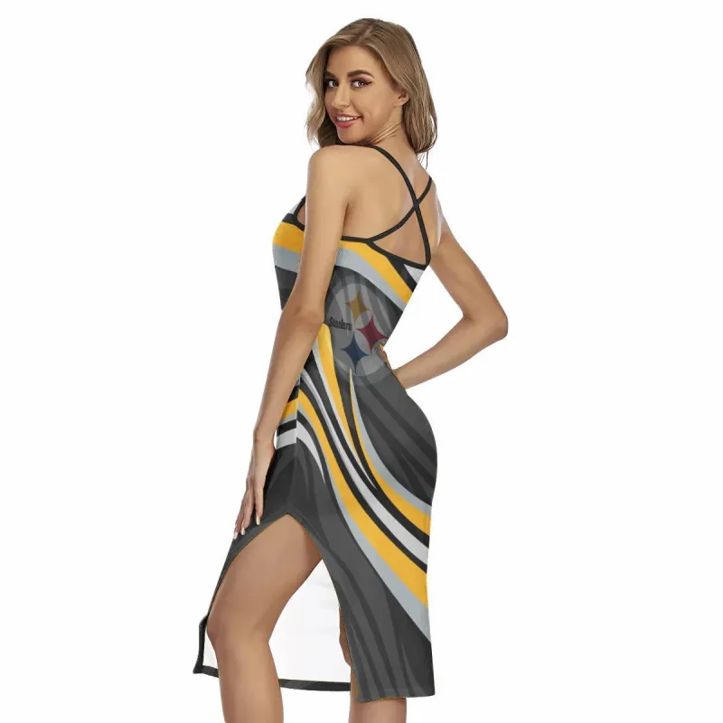 Stylish Back Cross Cami Dress