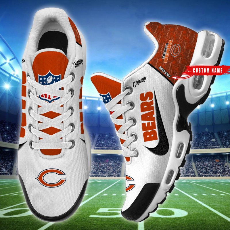 Chicago Bears Sneakers Mockup