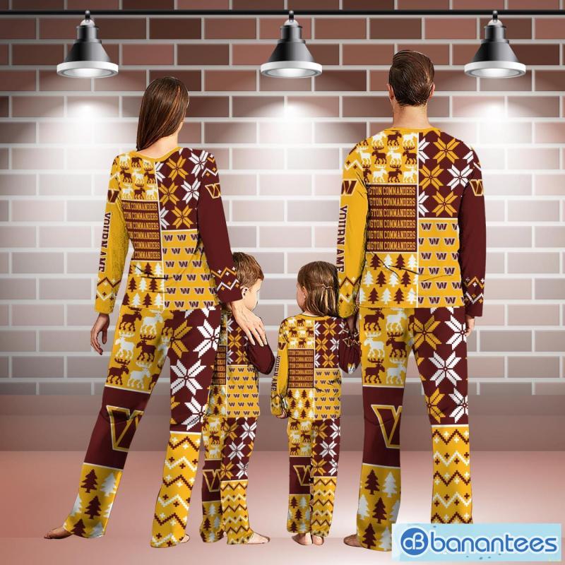 Washington Commanders Pajamas Set for Family