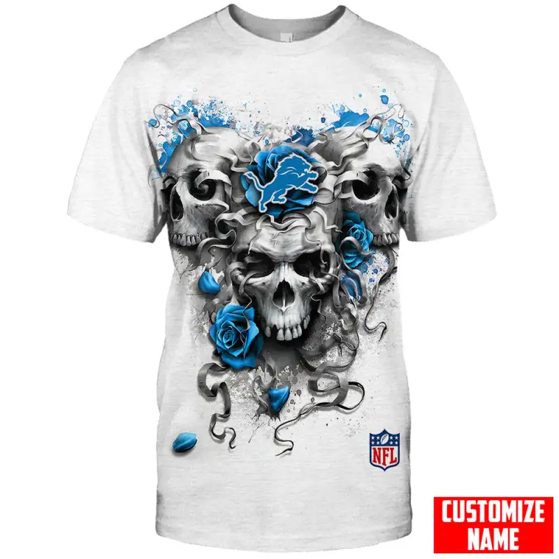 Detroit Lions Personalized Unisex T-Shirt