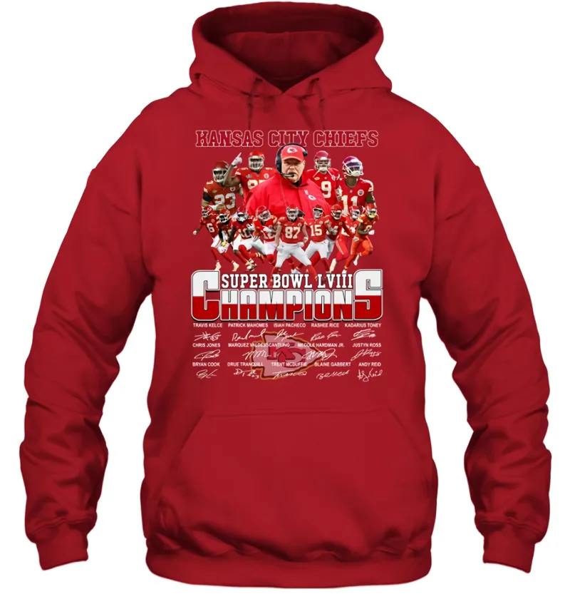 Kansas City Chiefs Super Bowl LVIII Hoodie