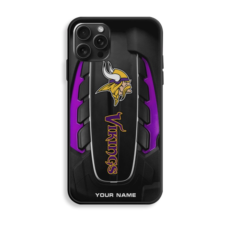 Minnesota Vikings Phone Case - Back View