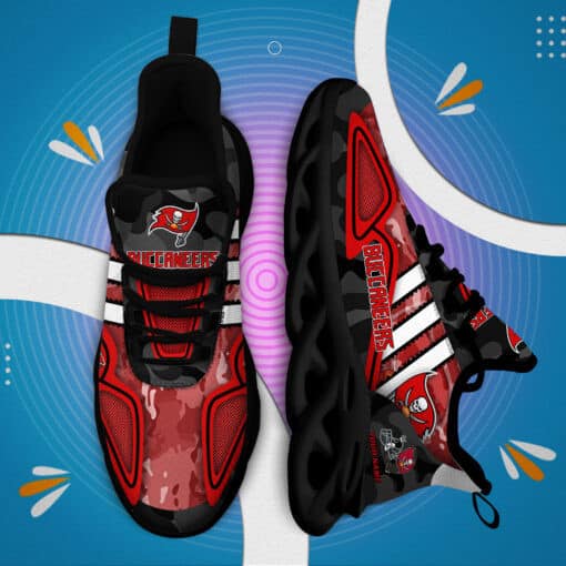 Tampa Bay Buccaneers Personalized Yeezy Running Sneakers