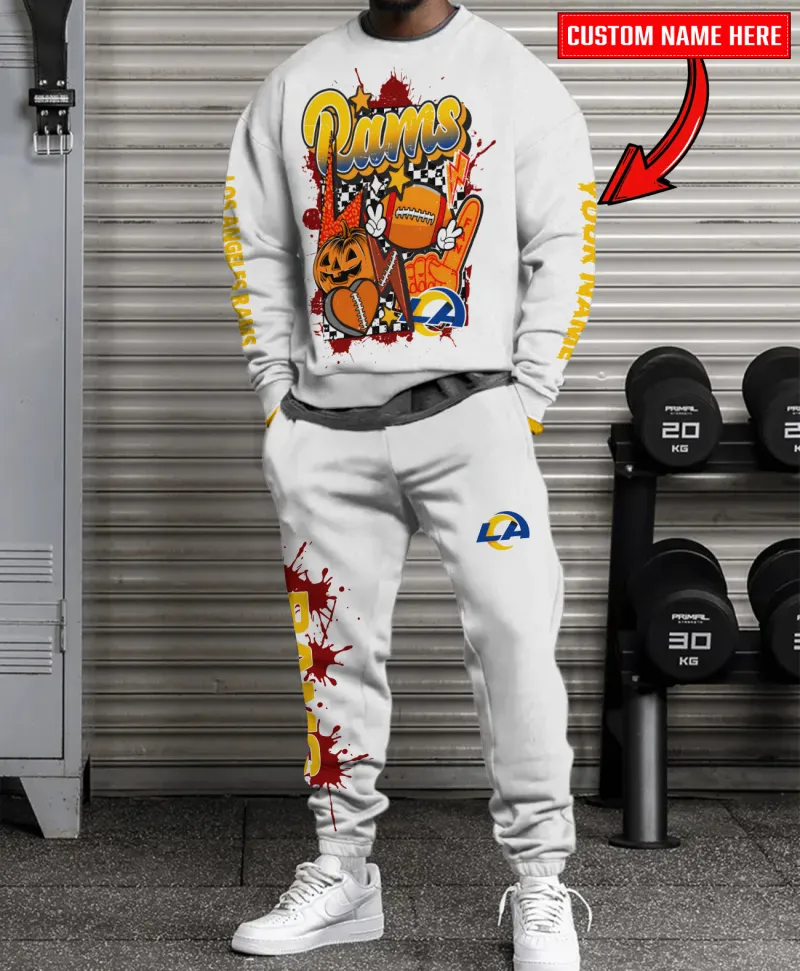 Los Angeles Rams Sweatshirt and Sweatpants Set