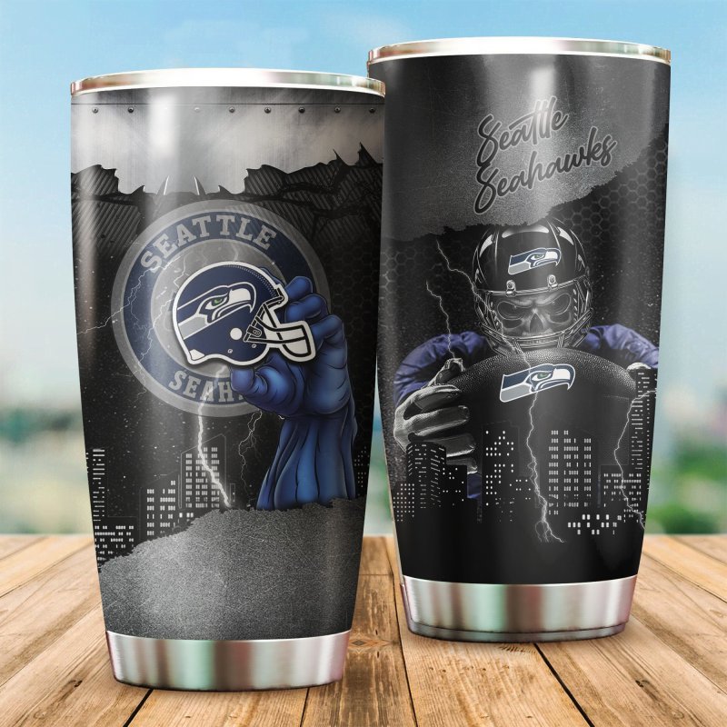 Seattle Seahawks Personalized Tumbler