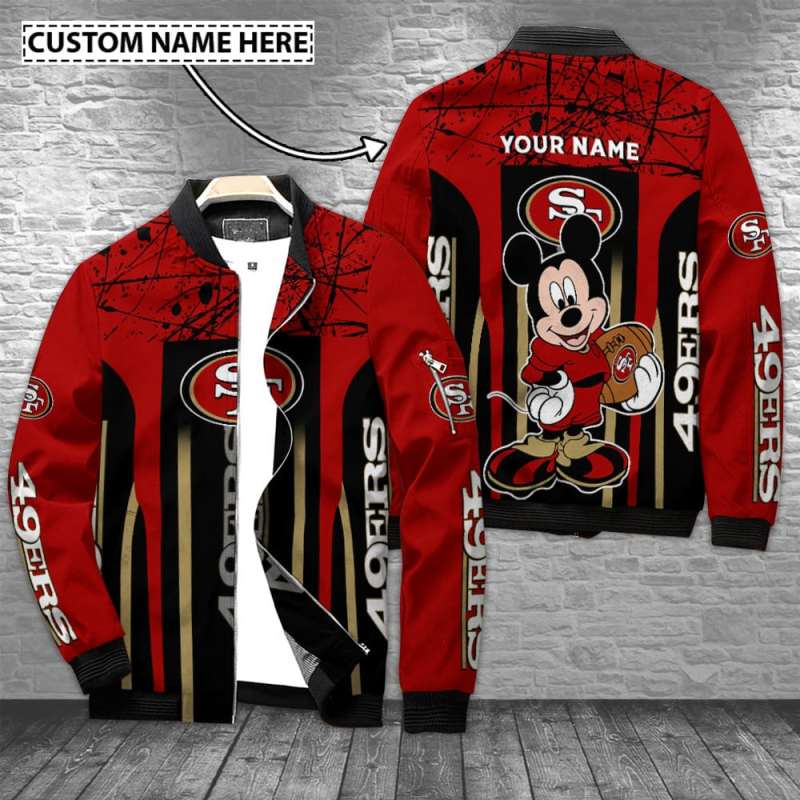 San Francisco 49ers Personalized Bomber Jacket