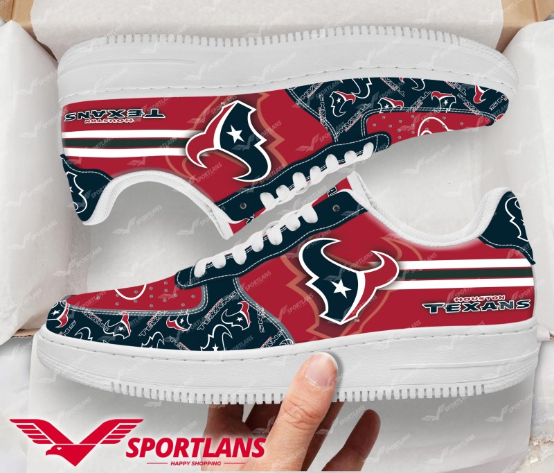Houston Texans NFL Personalized Air Force 1 Shoes