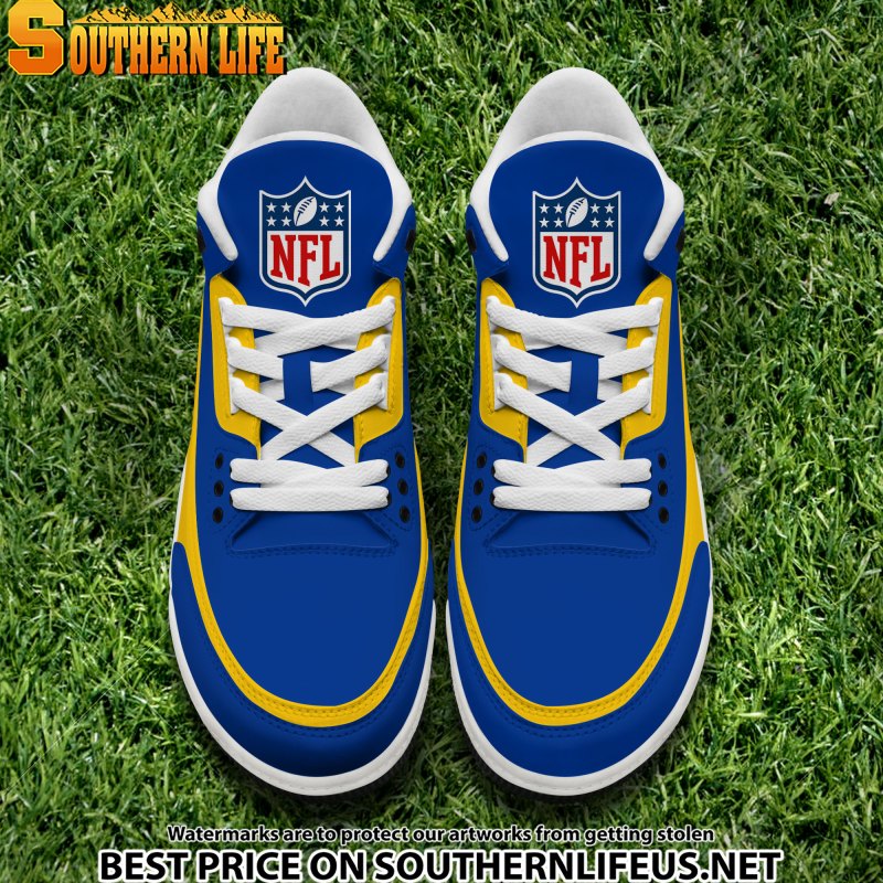 Stylish Los Angeles Rams JD3 Sneakers