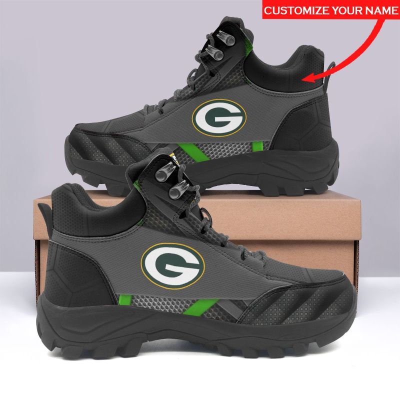 Green Bay Packers Personalized Hiking Shoes