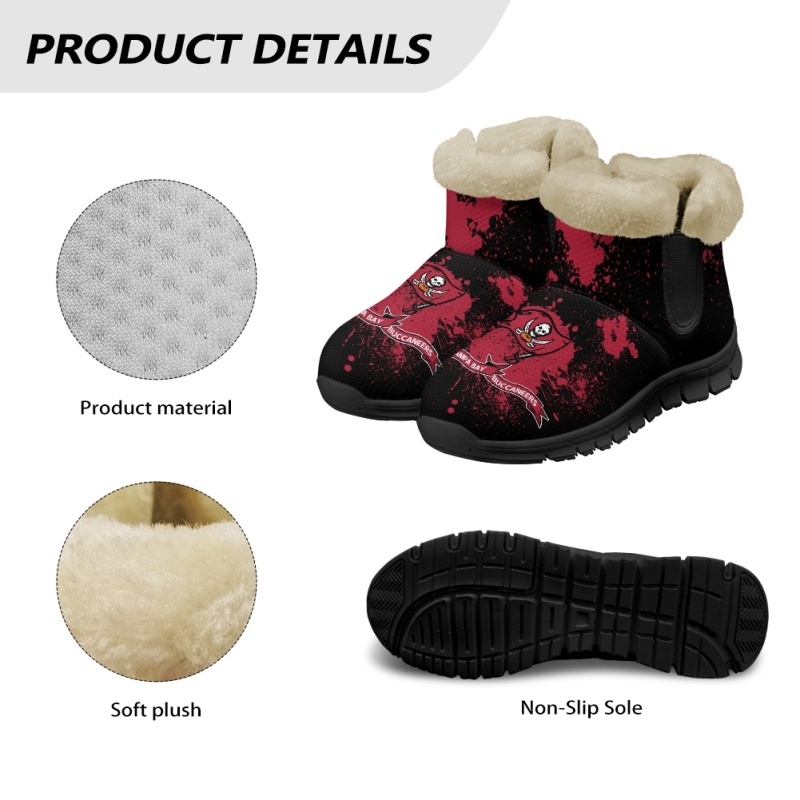 Tampa Bay Buccaneers Comfy Winter Snow Boots - Image 6