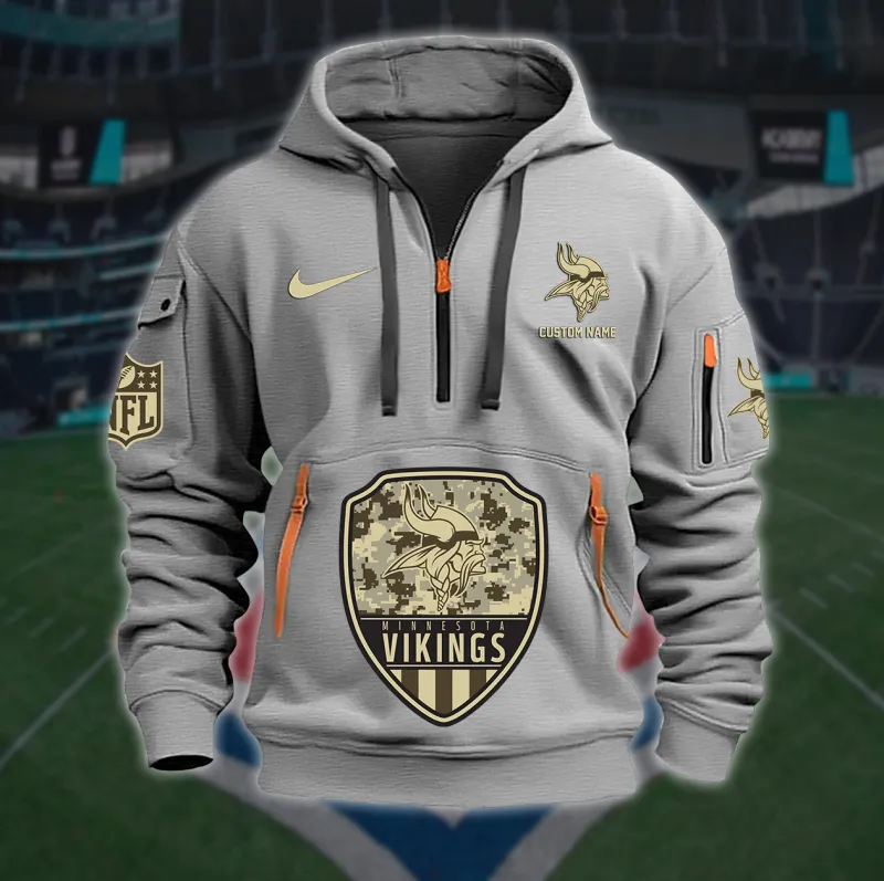 Minnesota Vikings Hoodie Image 2