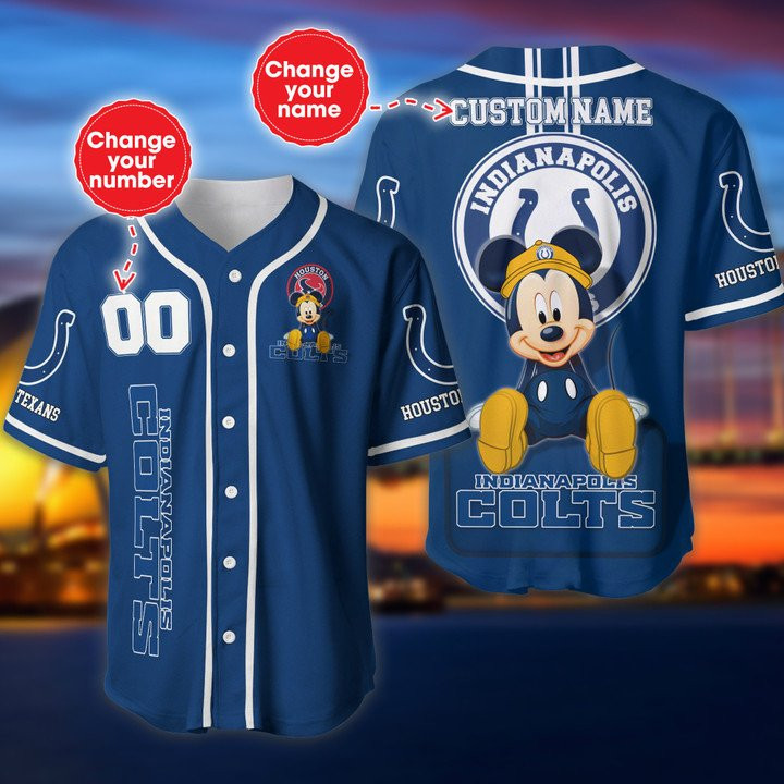 Indianapolis Colts Baseball Jersey