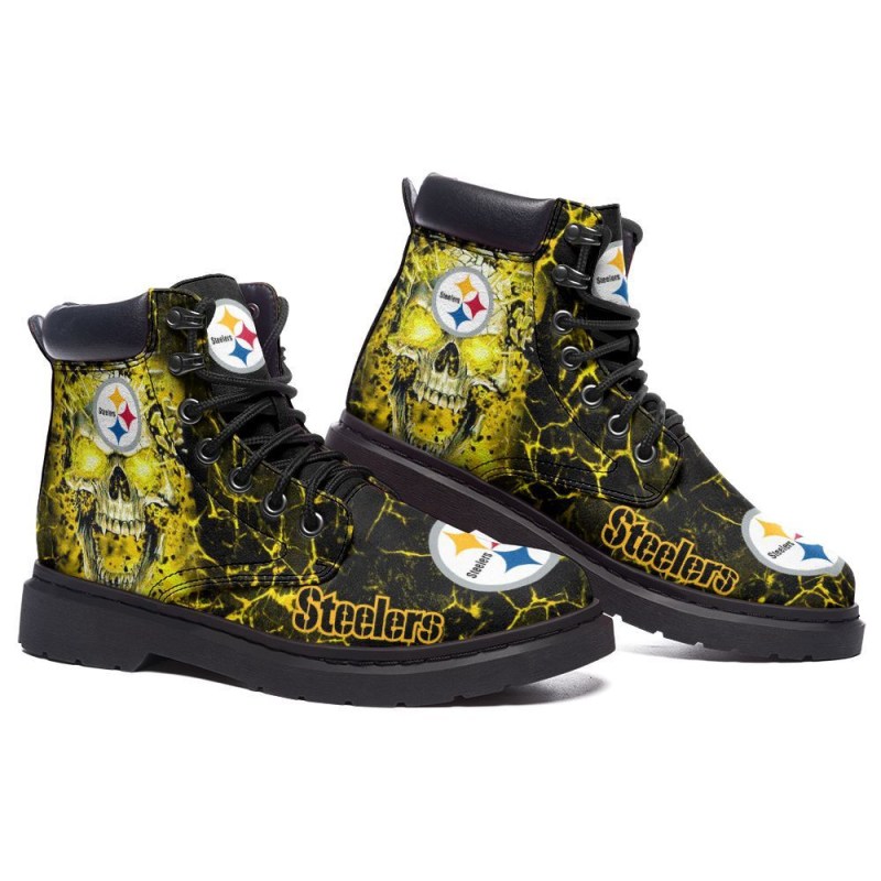 Pittsburgh Steelers TBLCL Boots 86 - Side View