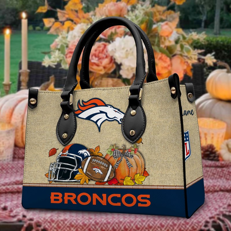 Denver Broncos Hand Bag Mockup