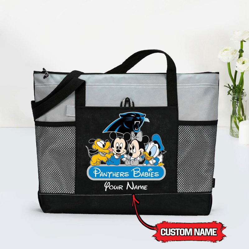 Carolina Panthers Tote Bag - Grey