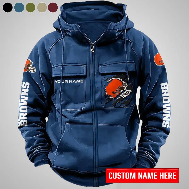 Cleveland Browns Hoodie Navy