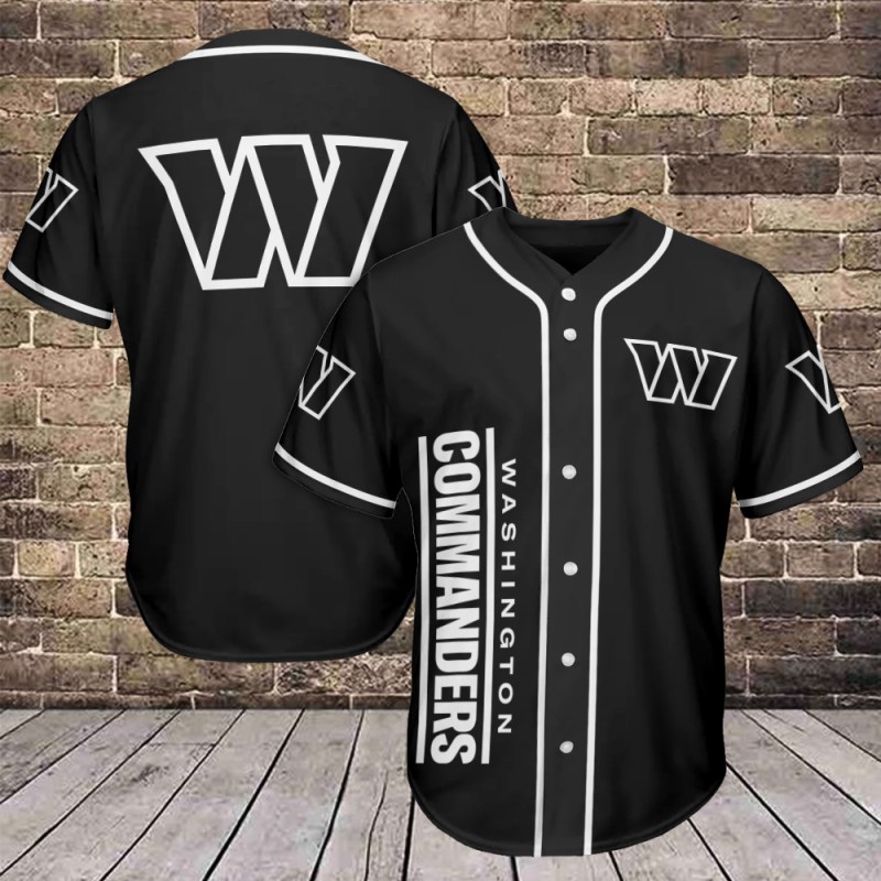Washington Commanders Baseball Jersey