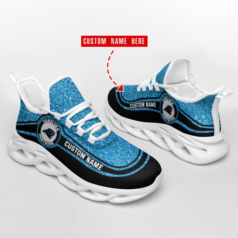 Personalized Carolina Panthers Sneakers