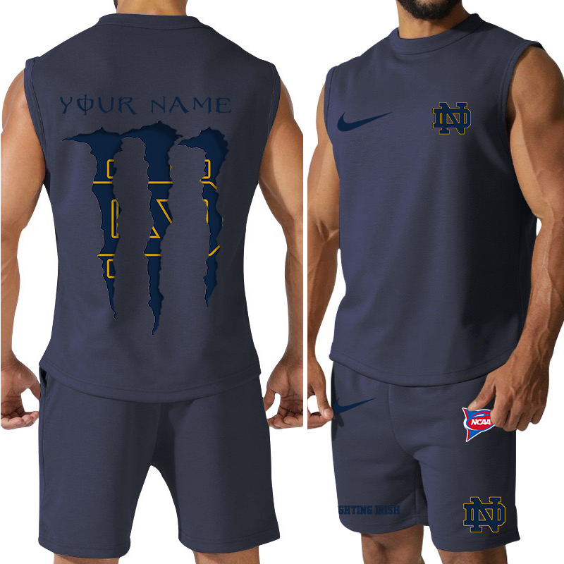 Notre Dame Jersey Tank Top and Shorts Image 6